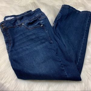 Lane Bryant | High Rise Med Wash Straight Jeans 16